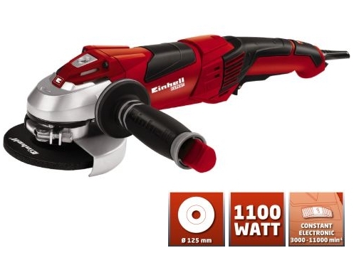 Einhell TE-AG 125 CE kampinis šlifuoklis, 1100W, 125mm