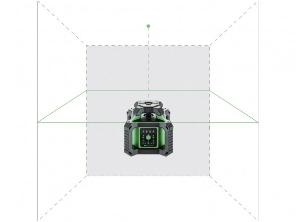 ADA ROTARY 500 HV Servo GREEN Ротационный лазерный нивелир, зеленый луч 19