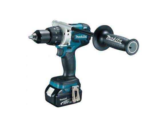 Makita DDF481RMJ Akumuliatorinis gręžtuvas su bešepėteliniu varikliu 18V Li-ion 2x4,0Ah 1