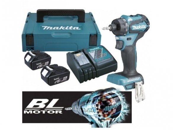 Makita DDF083RMJ Аккумуляторная дрель-шуруповерт 18V 2x4,0Ah