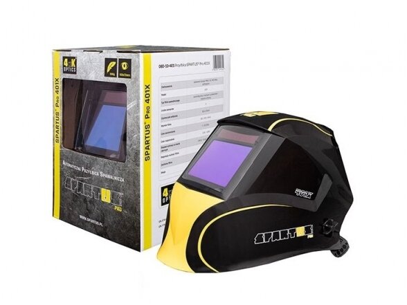 SPARTUS® Pro 401x auto-darkening welding helmet 5