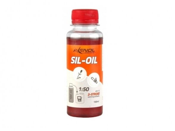 Axenol SIL-OIL tepalas (alyva) dvitakčiams varikliams 100ml