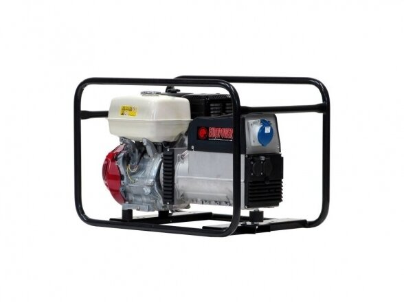 Benzininis generatorius Europower EP7000 su Honda varikliu, 7 kW, 230 V