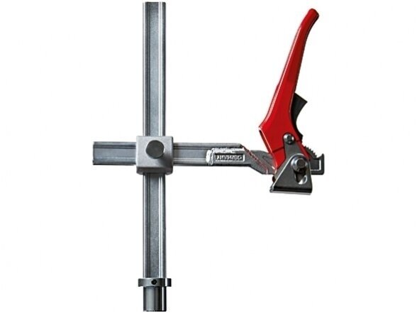 Bessey suvirinimo stalo spaustuvas su skirtingu aprėpimo gyliu TWV28-30-17H, tvirtinimo skersmuo 28 mm, su svirtimi