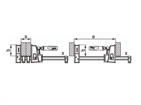 Bessey Vario korpusinis spaustuvas REVO KREV 1