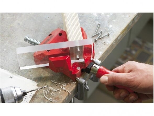 Bessey WS6 kampiniai spaustuvai statiems kampams, spaudimo ilgis 2 x 100 mm 5