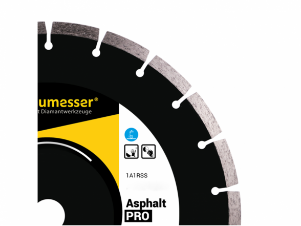 Deimantinis diskas asfaltui Baumesser Asphalt Pro 300mm 2