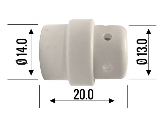 Sherman TW-24 Dujinis difuzorius, plastikas, baltas