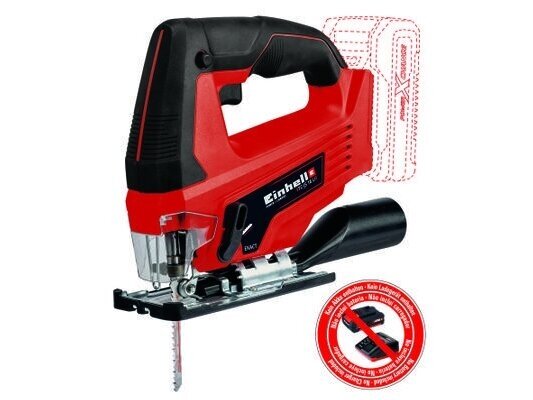 Einhell TC-JS 18 Li - Solo akumuliatorinis siaurapjūklis, be akumuliatoriaus ir pakrovėjo