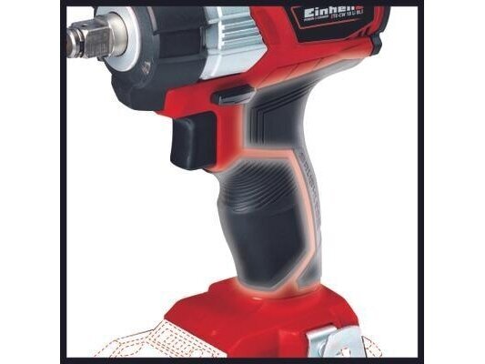 Einhell TE-CW 18 Li Brushless-Solo akumuliatorinis smūginis veržliasukis, be akumuliatoriaus ir pakrovėjo 6