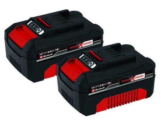 Einhell Power X-Change TWINPACK akumuliatorių komplektas 2x4,0Ah