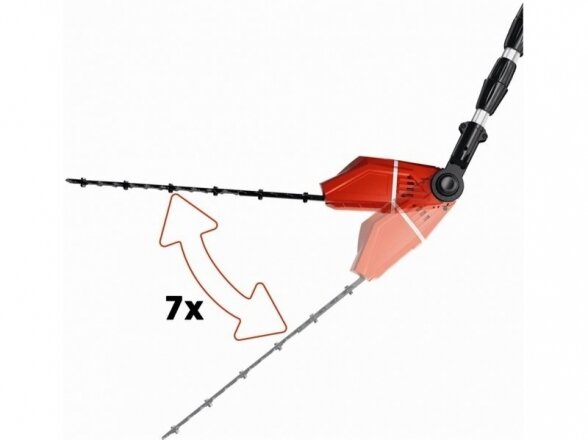 Einhell GE-HH 18 LI T Kit akumuliatorinė krūmapjovė, su akumuliatoriumi ir pakrovėju 5