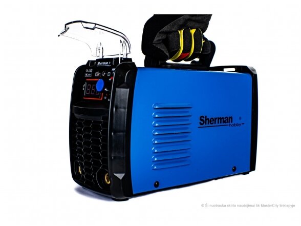 Sherman MMA200 Speedy Elektrodinis suvirinimo aparatas, 200A, 230V 4