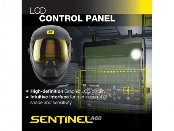 Suvirinimo skydelis Esab SENTINEL A60 6