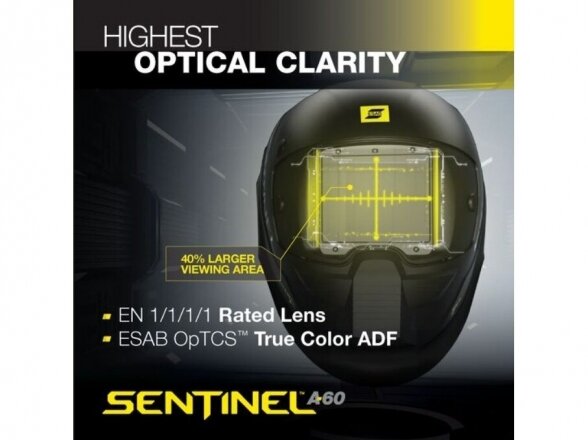 Suvirinimo skydelis Esab SENTINEL A60 7