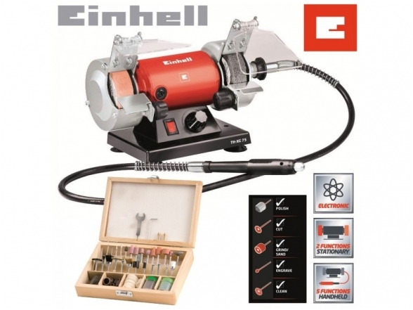 Einhell TH-XG 75 KIT Galąstuvas - graveris 1