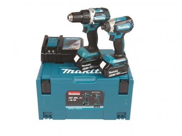 Makita DDF484+DTD153 Įrankių rinkinys 18V, 2x5,0 Ah