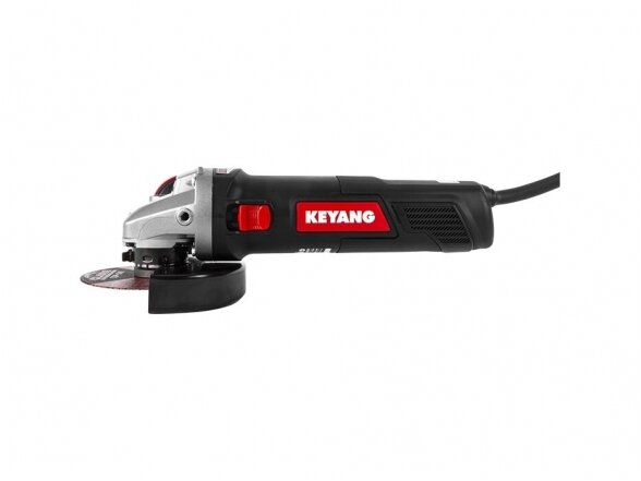 Keyang DG125-15SV kampinis šlifuoklis 1500W, 125mm 1