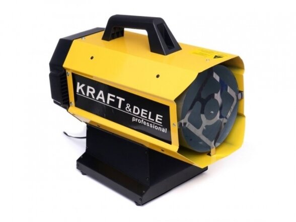 Kraftdele dujinis šildytuvas su termostatu, automatinis 25kW, 230V 3