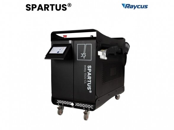 Lazerinė valymo mašina Spartus Easy 1500CL, 1500W, su Raycus lazerio šaltiniu