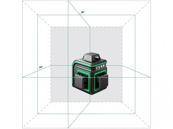 ADA CUBE 3-360 GREEN lazerinis nivelyras 1