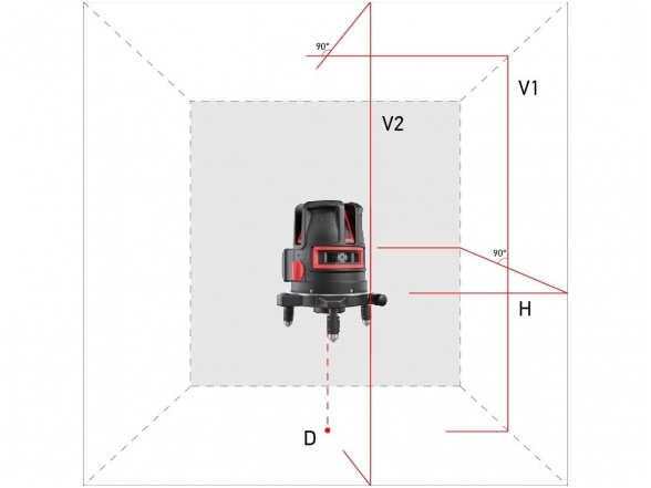 ADA PROLiner 2V Лазерный нивелир 1