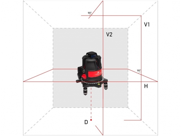 ADA ULTRALiner 360 2V Лазерный нивелир 1