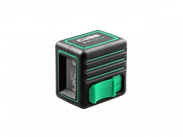 ADA CUBE Mini GREEN Lazerinis nivelyras su žaliu spinduliu