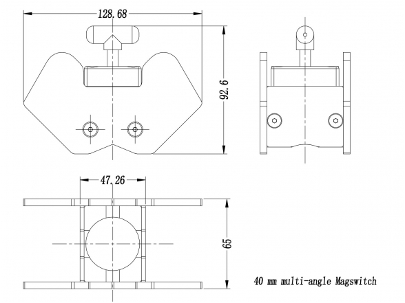 MagSwitch Magvise Magnetas laikiklis 5