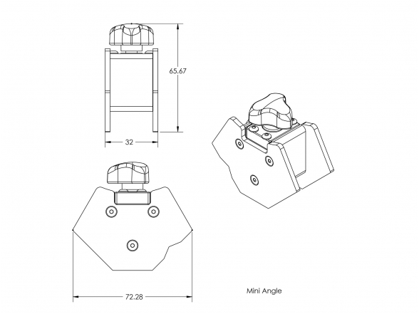 Magswitch Mini Angle Magnetinis kampas 4