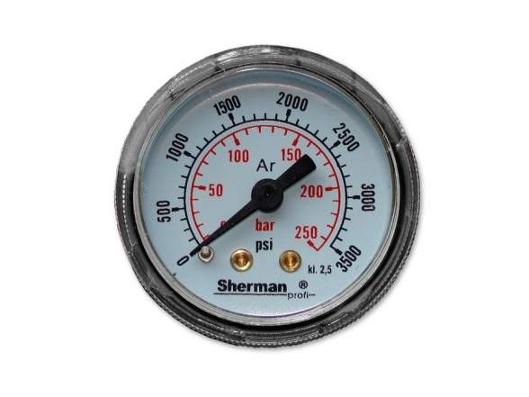 Sherman Manometras reduktoriui RBR-Ar/CO2, 40mm