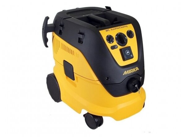 Mirka 1230 M AFC dulkių siurblys, 30l, 250mbar, automatinė filtro valymo sistema