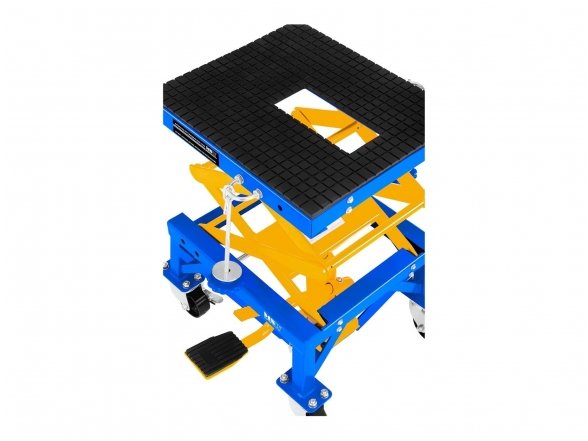 Motociklo keltuvas MSW-MHB-135-PRO, 135 kg - 35-87 cm, su ratukais 3