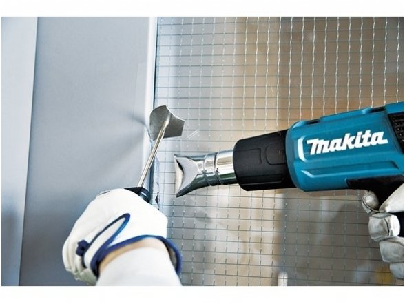 Orapūtė Makita HG6030K +  lagaminas, 1800 W 2