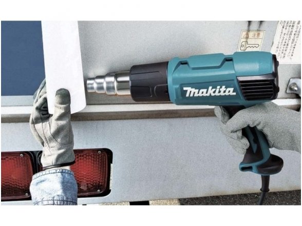 Orapūtė Makita HG6031VK + antgaliai ir lagaminas, 1800W, reguliuojama temperatūra 2