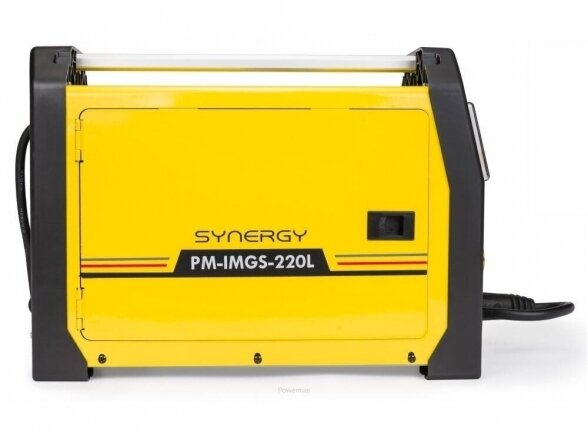 Powermat komplektas - PM-IMGS-220L SYNERGY suvirinimo pusautomatis, 220A, 230V, MIG/MAG/MMA/LIFT-TIG 4