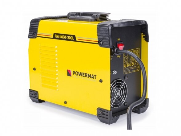 Powermat PM-IMGT-200L suvirinimo pusautomatis, 200A, 230V 2