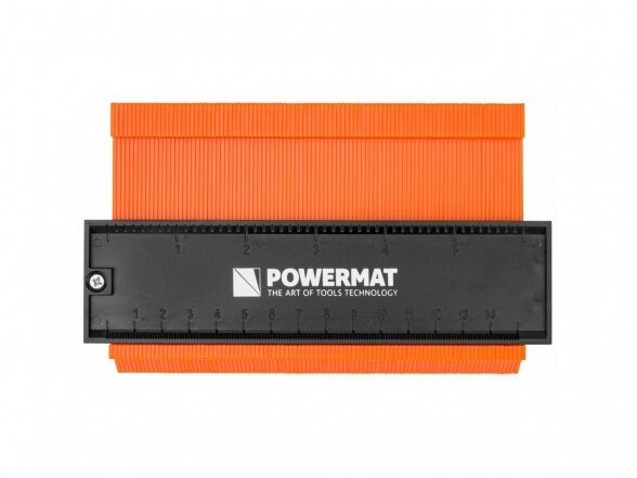 Powermat PM-GSK-6T kontūrų matuoklis/šablonas/trafaretas 150mm 1