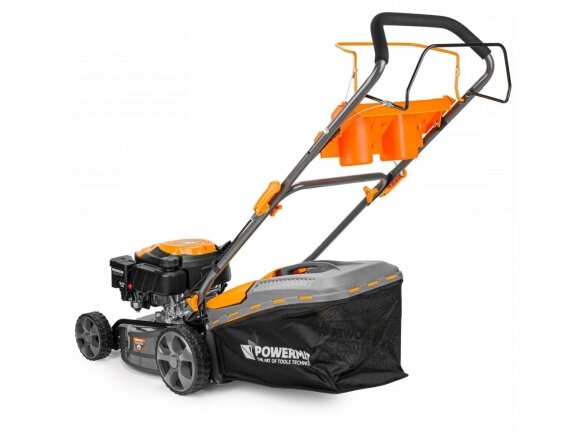 Powermat PM-KSS-5S savaeigė benzininė vejapjovė 5AG, pjovimo plotis 41 cm 3