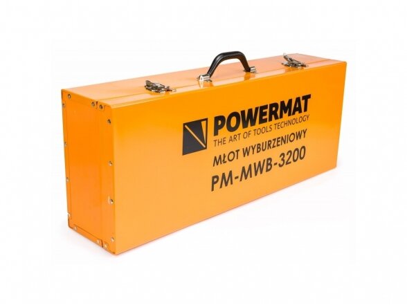 Powermat PM-MWB-3200 griovimo plaktukas HEX SDS 3200W 50J 5