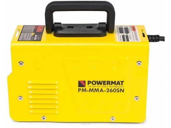 Powermat suvirinimo aparatas MMA PM-MMA-260SN, 260A, 230V 3