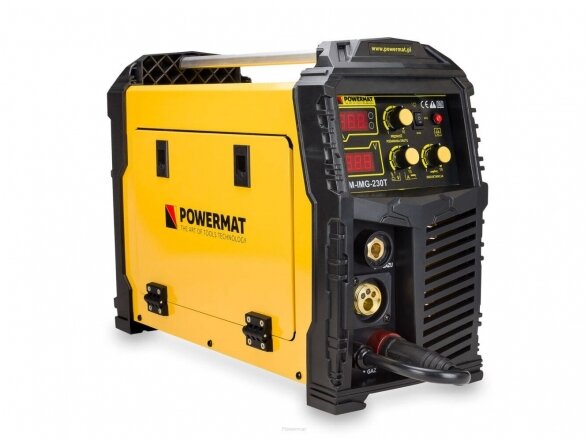 Powermat suvirinimo pusautomatis PM-IMG-230T, 230A, 230V, MIG/MAG/TIG/MMA