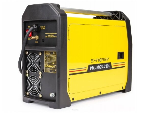 Powermat suvirinimo pusautomatis PM-IMGS-220L SYNERGY, 220A, 230V, MIG/MAG/MMA/LIFT-TIG 4