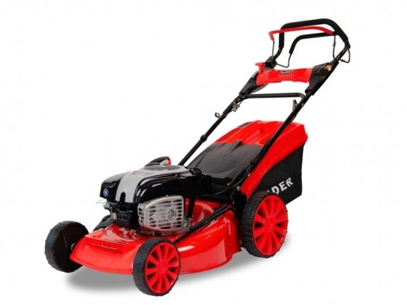 Savaeigė benzininė vejapjovė RIDER R46-B, pjovimo plotis 460 mm, variklis Briggs & Stratton 500E 1