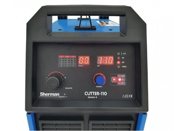 Plazminio pjovimo aparatas Sherman CUTTER 110, 105A, 400V, 40mm 5