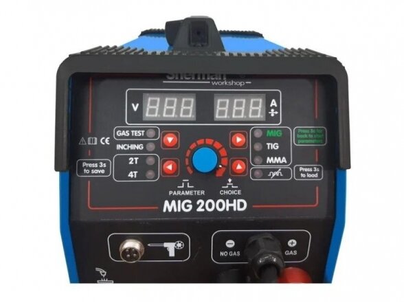 Sherman DIGIMIG 200HD suvirinimo aparatas, 200A, 230V 4