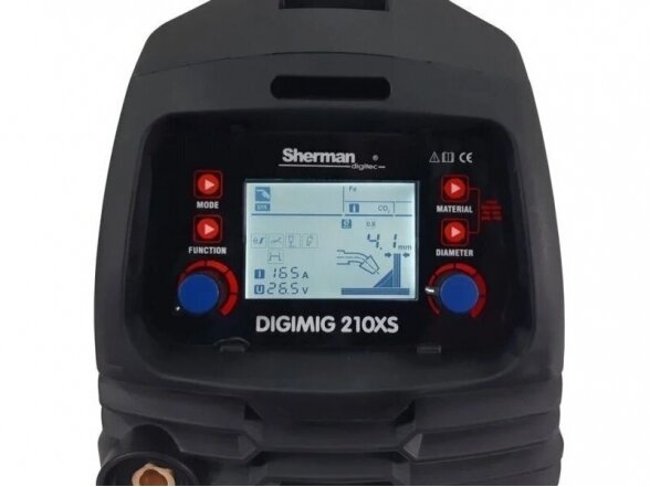 Sherman Digimig 210XS sinerginis suvirinimo aparatas, 200A, 230V - komplektacija Mini Factory 4