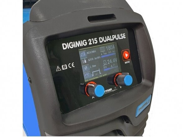 Sherman DIGIMIG 215 DUALPULSE suvirinimo pusautomatis, 200A, 230V 5