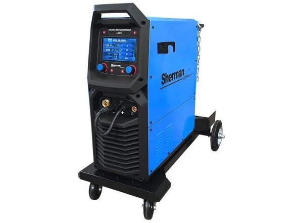 Sherman DIGIMIG 250 COMBO LCD sinerginis suvirinimo aparatas, 250A, 400V