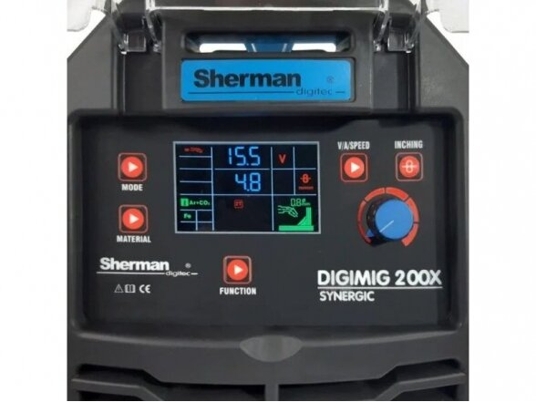 Synergic DIGIMIG 200X Synergic inverter welder 4